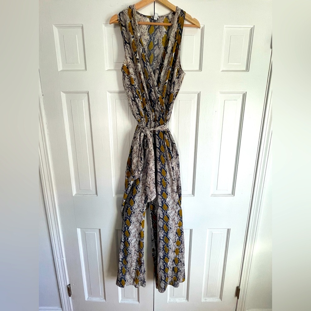 Evereve Payton Jensen patterned jumpsuit, size large